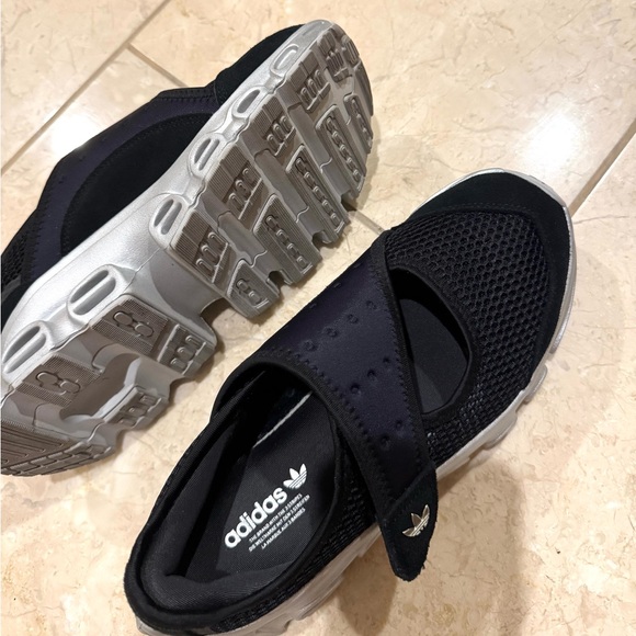 Adidas Adifom Megajane Black Mesh Mary Jane Sneakers - Picture 3 of 7